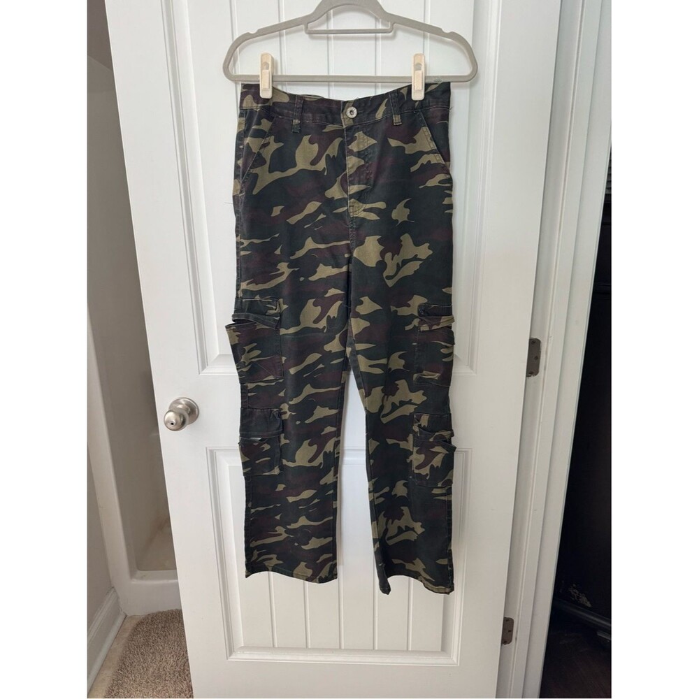 VIP Camouflage Jeans with Blue Logo